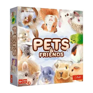 Настольная игра TREFL Game Pets and Friends - семейная настольная игра, модель 02443
