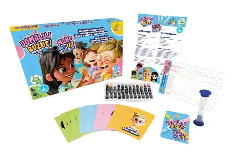 Board game Cobi GAME Paint a face! Guess who I am! Photo 3