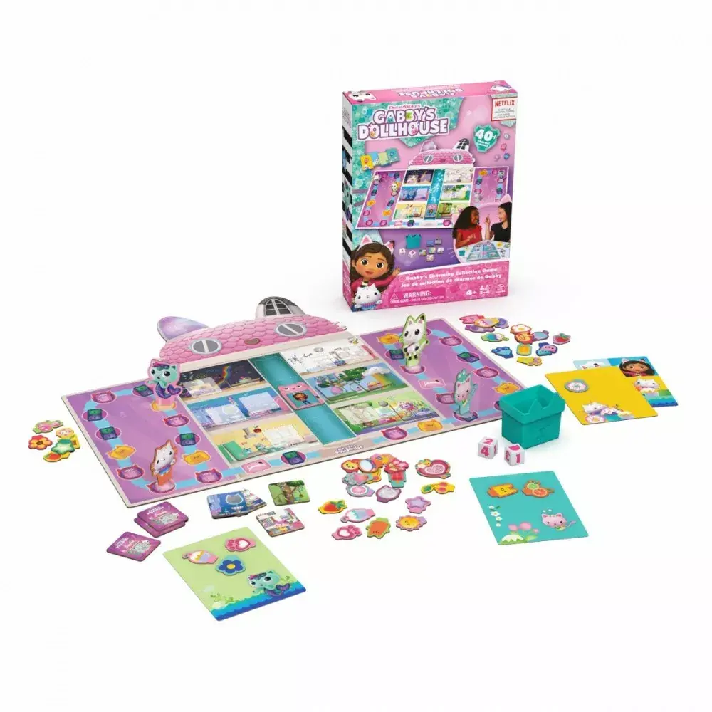 Spinmaster Game Dollhouse Gabby Gabby's Charming Collection Photo 2