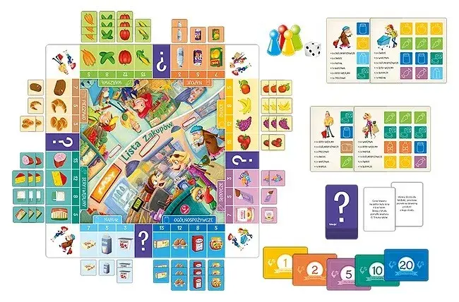 Promatek Kukuryku Game Shopping List galda spēle Photo 2