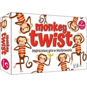 Board Game Promatek Monkey Twist Game (Kukuryku) — Family dexterity and pattern-matching play