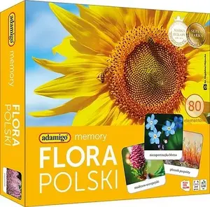 Настольная игра на память Adamigo Game Flora Polish memory (MPN 7851)