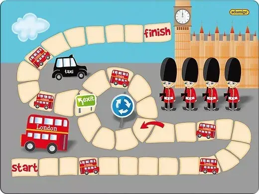 Adamigo Quiz game English Adventure — настольная игра Photo 2