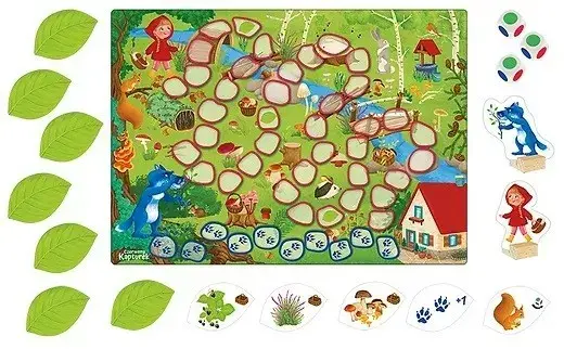 Adamigo Game Red Riding Hood galda spēle Photo 2