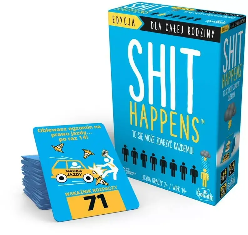 Goliath Game Shit Happens Family edition — galda spēle Photo 3