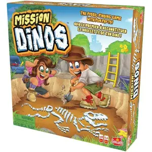 Настольная игра Goliath Game Mission Dinos — семейная настольная игра от Goliath