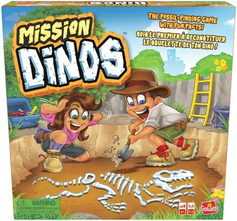 Goliath Game Mission Dinos — настольная игра Photo 2
