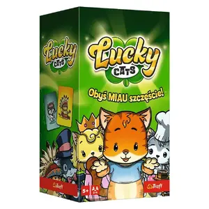 Board game TREFL Game Lucky Cats (family/tabletop game, model 02515)