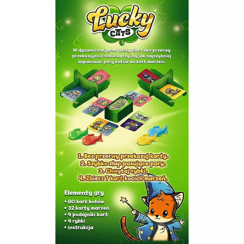 TREFL Game Lucky Cats galda spēle 02515 Photo 3