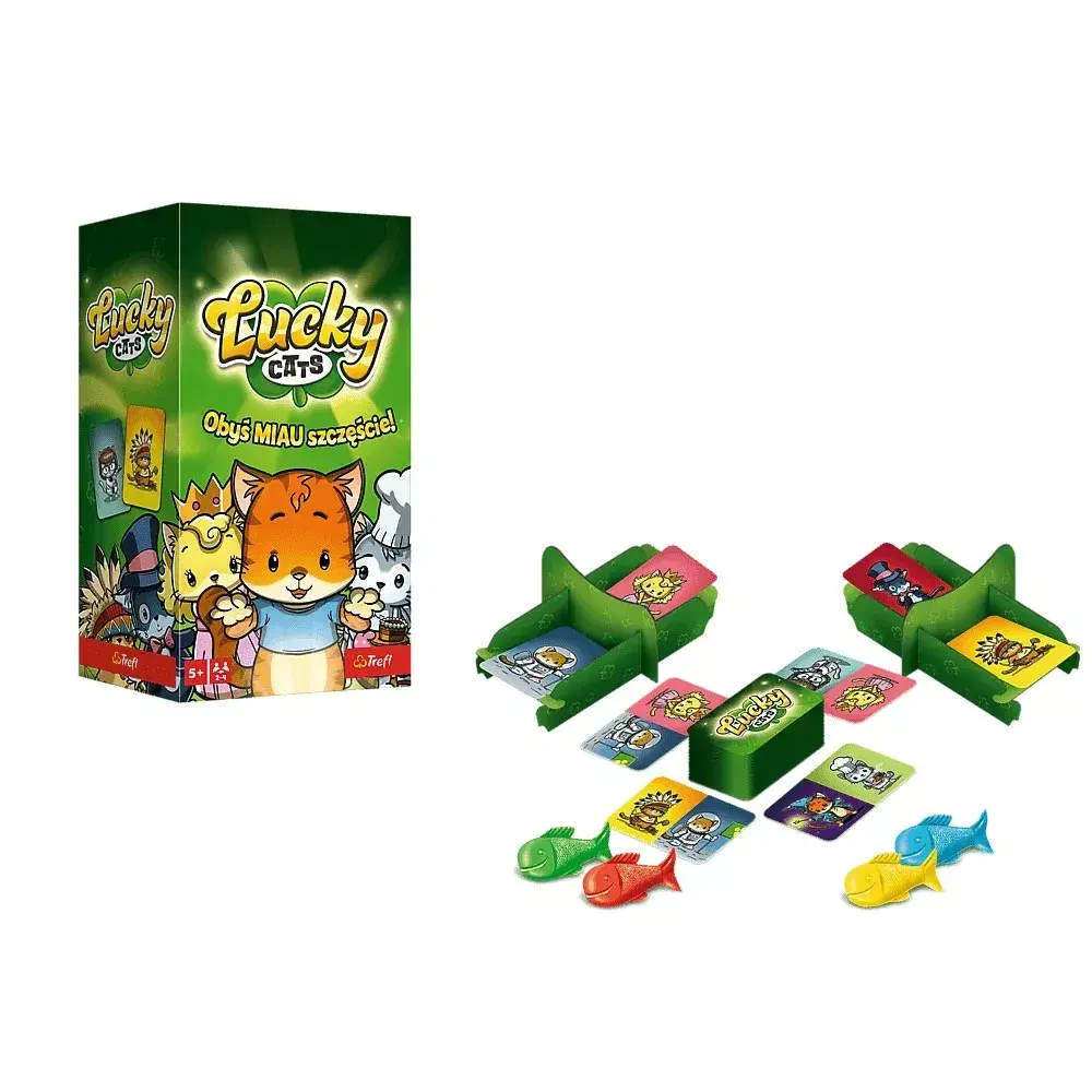 TREFL Game Lucky Cats galda spēle 02515 Photo 4