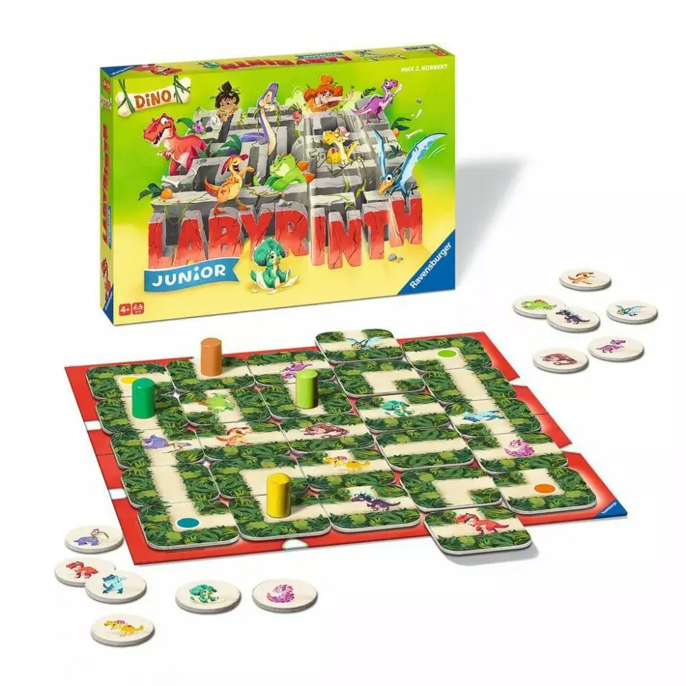 Galda spēle Ravensburger Game Labyrinth Jr Dino Photo 2