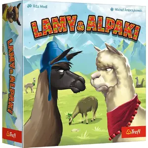 Puzle TREFL Game Llamas and Alpacas — 1000 gab., ainavisks attēls