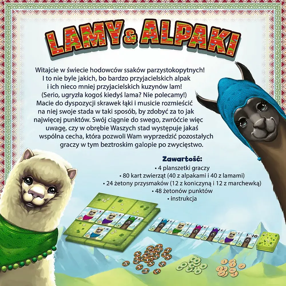 Puzle TREFL Game Llamas and Alpacas — 1000 gab. Photo 3