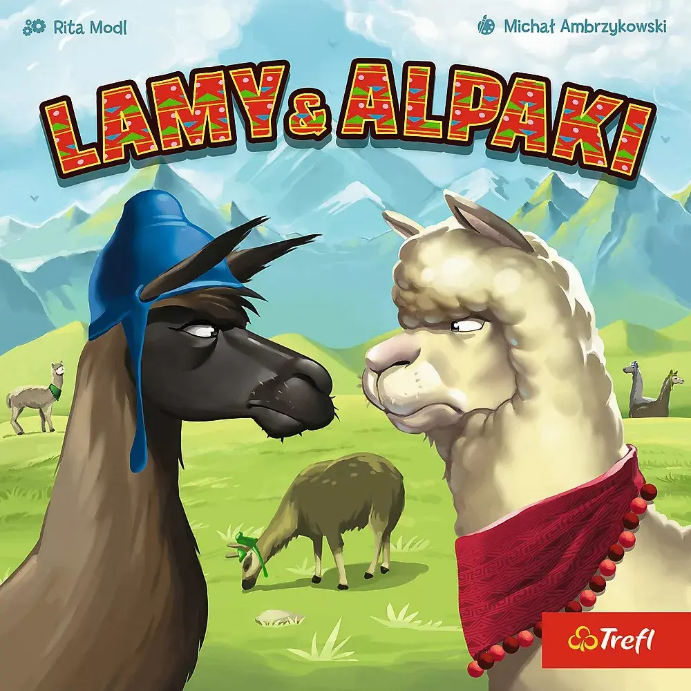 Puzle TREFL Game Llamas and Alpacas — 1000 gab. Photo 5