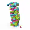spinmaster Gabby’s Dollhouse Jumbling Tower — wooden Jenga game Photo 2