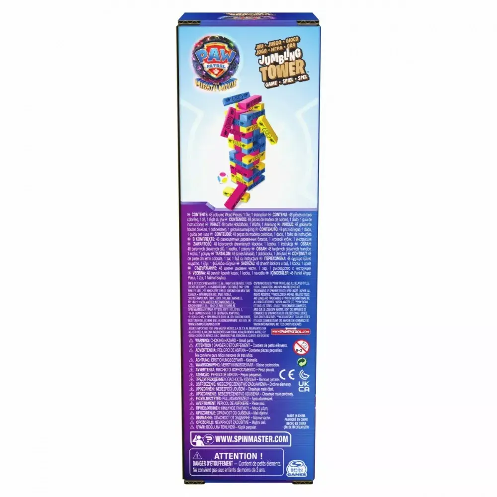 Galda spēle Spinmaster Game Paw Patrol Movie 2 Tower Photo 2