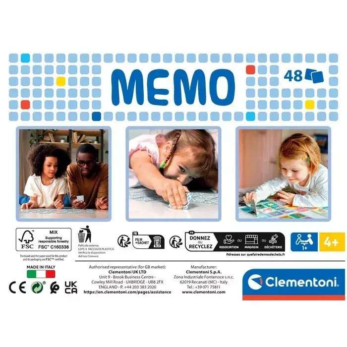 Clementoni Game Memo Paw Patrol — atmiņas spēle Photo 3