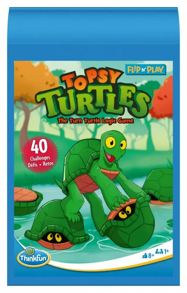 Ravensburger Game Flip & Play Upside Down Turtles Photo 2