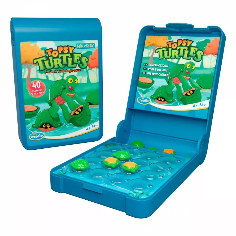 Ravensburger Game Flip & Play Upside Down Turtles Photo 3
