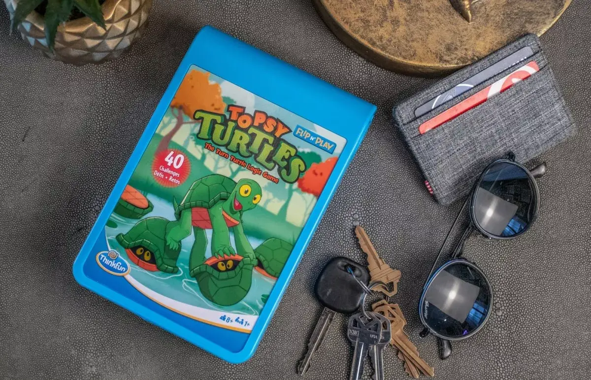 Ravensburger Game Flip & Play Upside Down Turtles Photo 4
