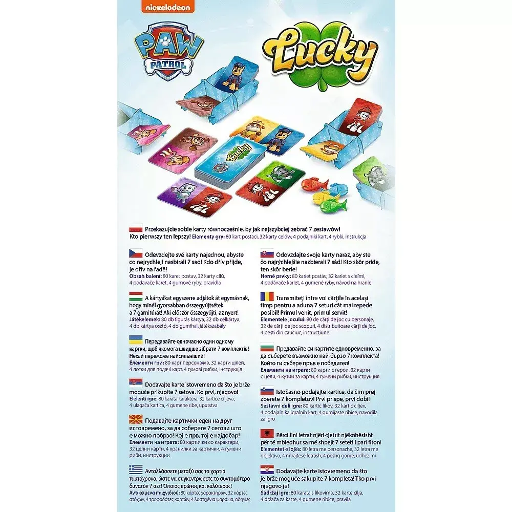 TREFL Game Paw Patrol Lucky — galda spēle Photo 3