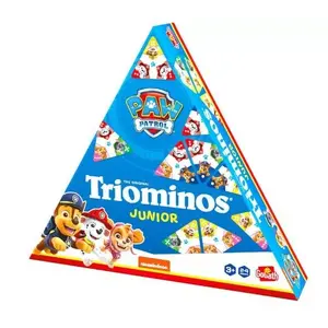 Board game Goliath Gra Triominos Junior Psi Patrol - children's triangular dominoes matching game