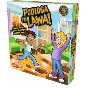 Board game Goliath The floor is lava – family party game, players 2+, age 6+