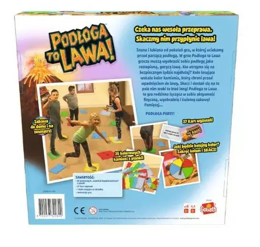 Goliath The floor is lava — board party game Photo 2