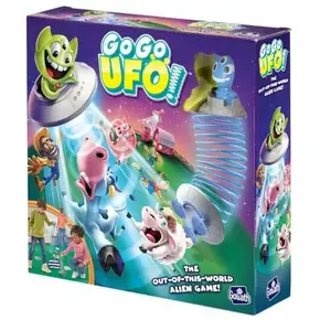 Tabletop family game Goliath Go Go Ufo game — interactive dexterity and reaction play