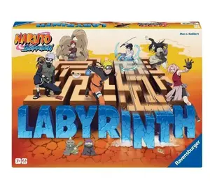 Настольная игра Ravensburger Лабиринт: Наруто – семейная стратегия с перемещающимся лабиринтом