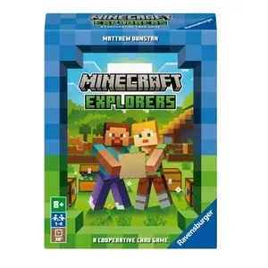 Board Game Ravensburger Game Minecraft Explorers – family strategy game based on Minecraft universe