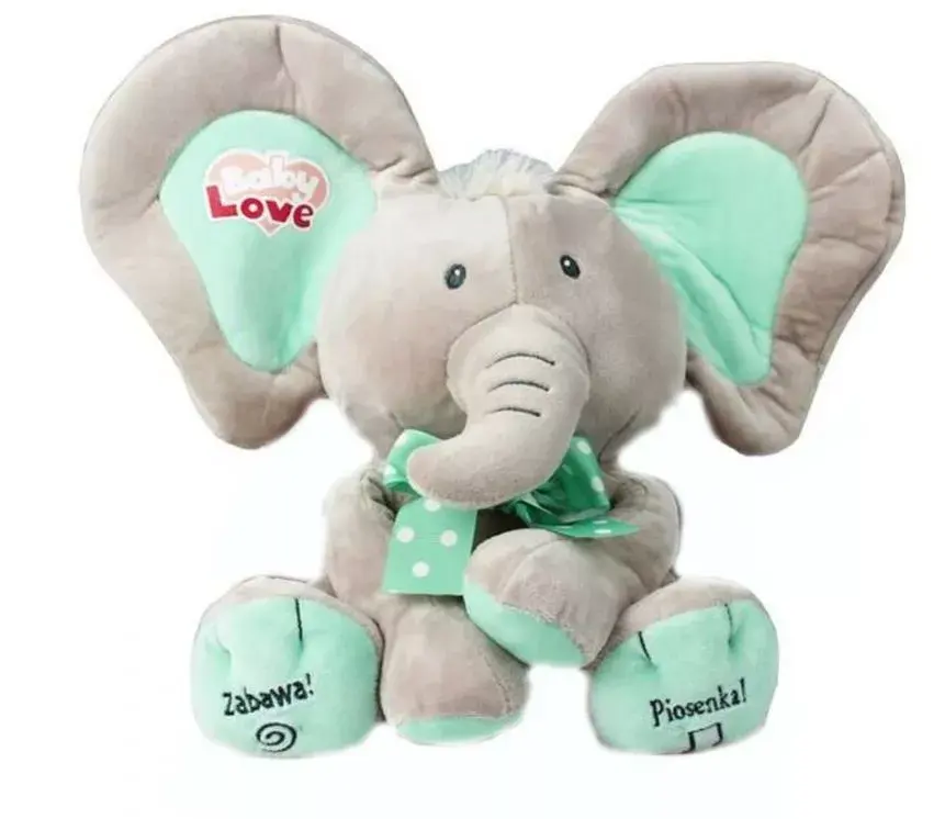 Madej Elephant A Kuku plīša rotaļlieta 24 cm Photo 3