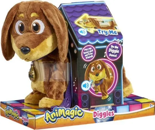 Goliath AniMagic Diggles интерактивная мягкая игрушка 923207 Photo 7