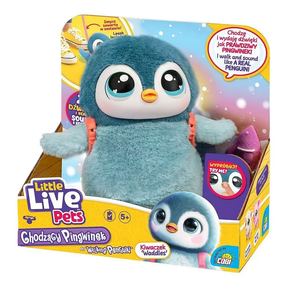 Interaktīvais Cobi Little Live Pets pingvīns Kiwaczek MO-26535 Photo 3