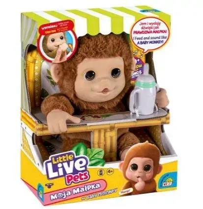 Interaktīvā rotaļlieta Cobi Little Live Pets Monkey MO-26613 Photo 8