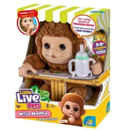 Interaktīvā rotaļlieta Cobi Little Live Pets Monkey MO-26613 Photo 9