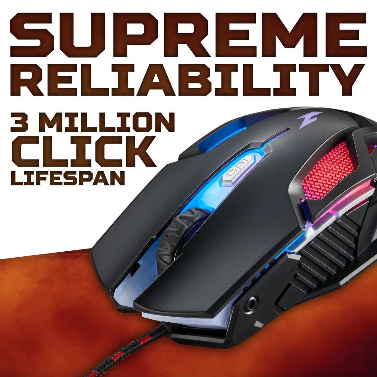 Проводная мышь Acer Nitro Gaming Mouse II NMW200 Photo 6