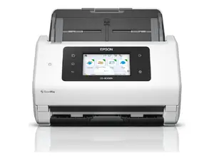Потоковый сканер документов Epson WorkForce DS-800WN A4 Duplex 600 x 600 DPI белый с автоподатчиком и сетевым интерфейсом