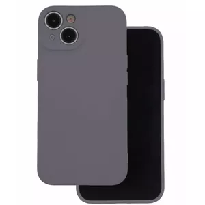 Protective silicon case iLike for Samsung Galaxy A55 5G, dark gray