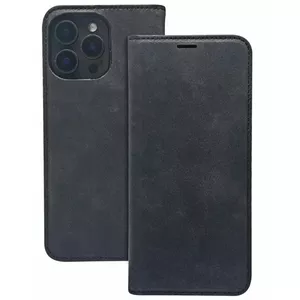 Чехол Smart Case iLike для Samsung Galaxy A35 5G — замшевый, чёрный