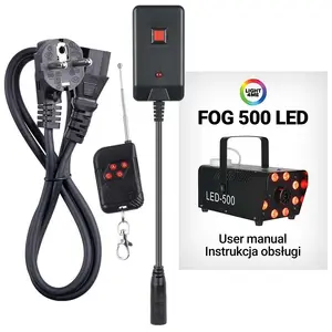 Light4Me FOG 500 LED Smoke Generator with LED Lighting