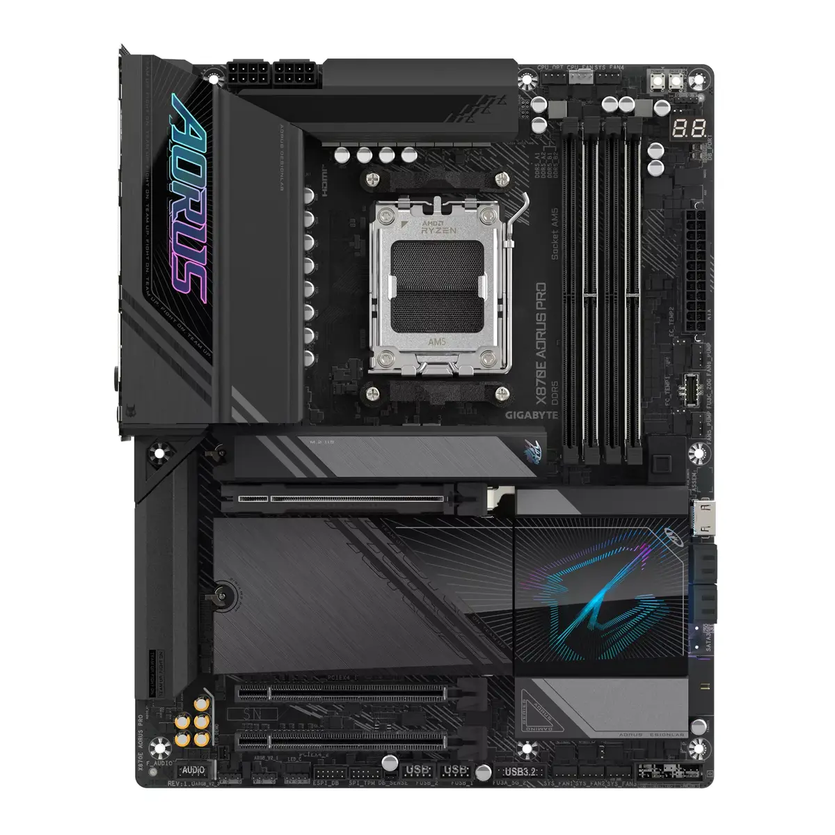 Pamatplate GIGABYTE X870E AORUS PRO, X870E Photo 2