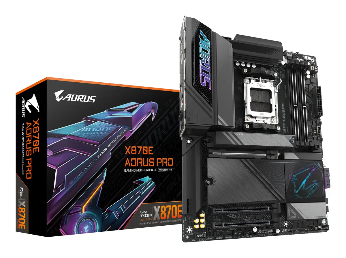 GIGABYTE X870E AORUS PRO Pamatplate Socket