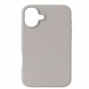 Phone case Evelatus for Samsung Galaxy A35 — silicone soft-touch, silver