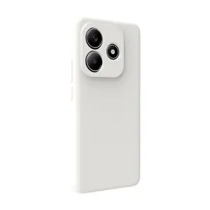 Силиконовый чехол Soft Touch Evelatus для Xiaomi Poco X6, белый