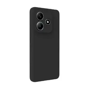 Защитный силиконовый чехол Evelatus для Xiaomi Poco X6 Pro — soft-touch, черный