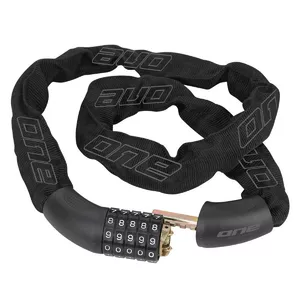 Тросовый замок для велосипеда rock machine One CCH.Lock 6.90 — черно‑серый, модель NF081101