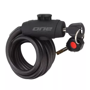Lock rock machine One SK.Lock 10.120 by rock machine — compact folding bicycle lock, black/grey
