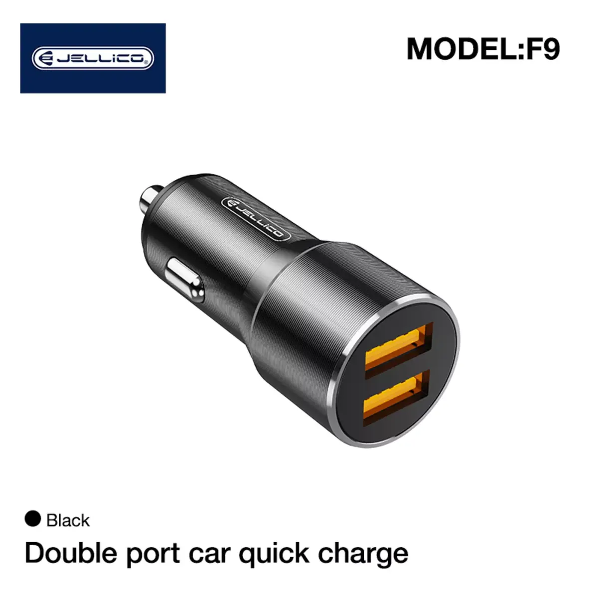 Car charger Jellico F9 36W Dual USB Photo 3