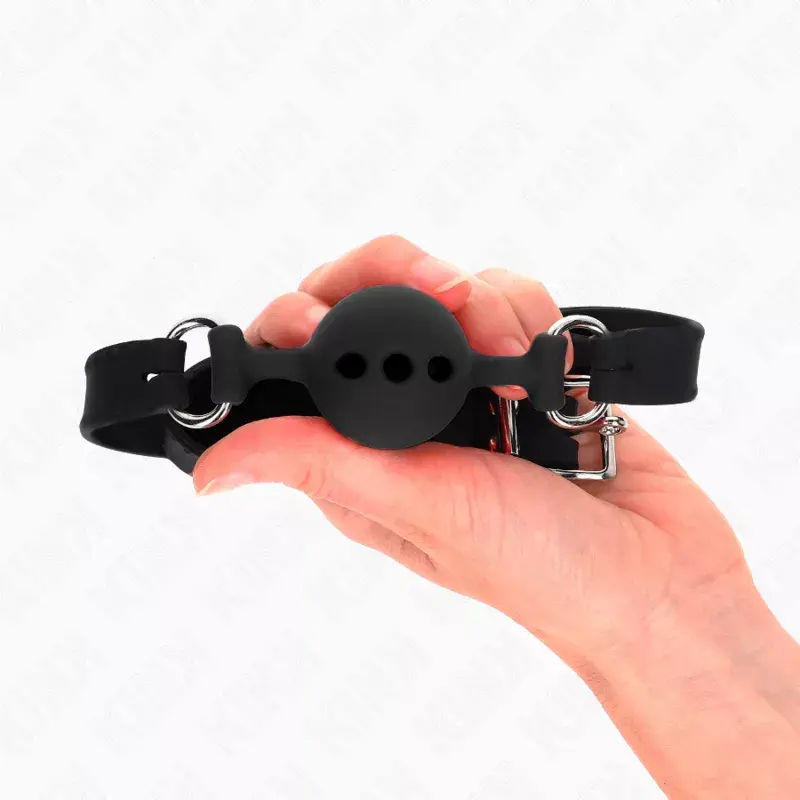 Цельносиликоновый кляп KINK COLLAR & GAG D-240814 Photo 4